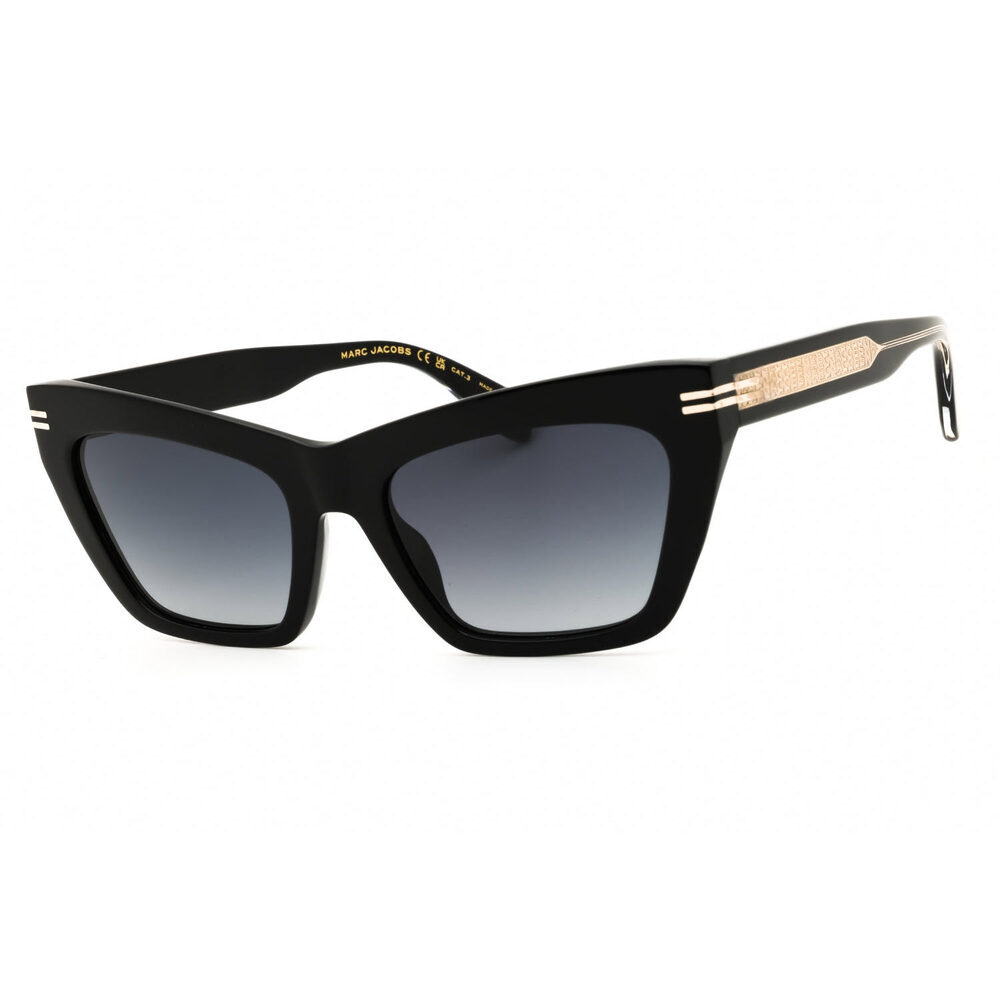 NWT Marc Jacobs MJ 1112/S 07C5 9O Black Cat Eye Sunglasses 54mm
